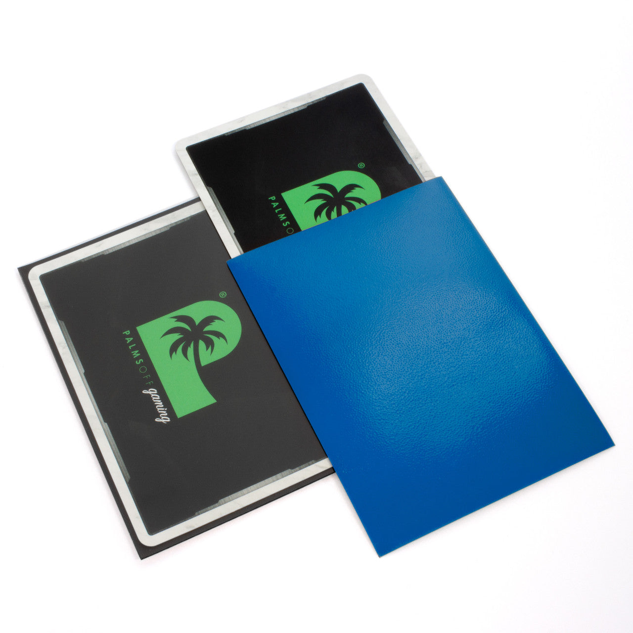 Palms Off Gaming Blackout Blue Deck Sleeves