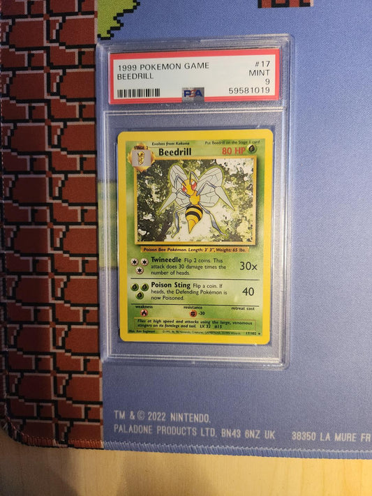 BEEDRILL 17/102 GAME POKEMON PSA 9