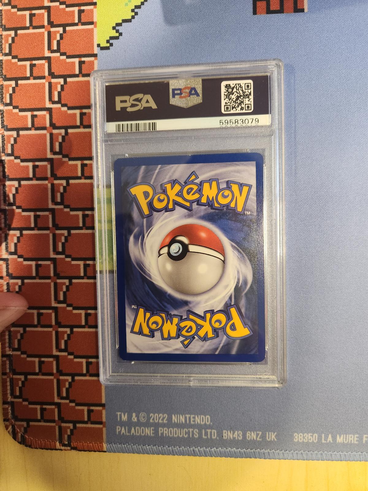 POKE BALL 64/64 JUNGLE POKEMON PSA 9
