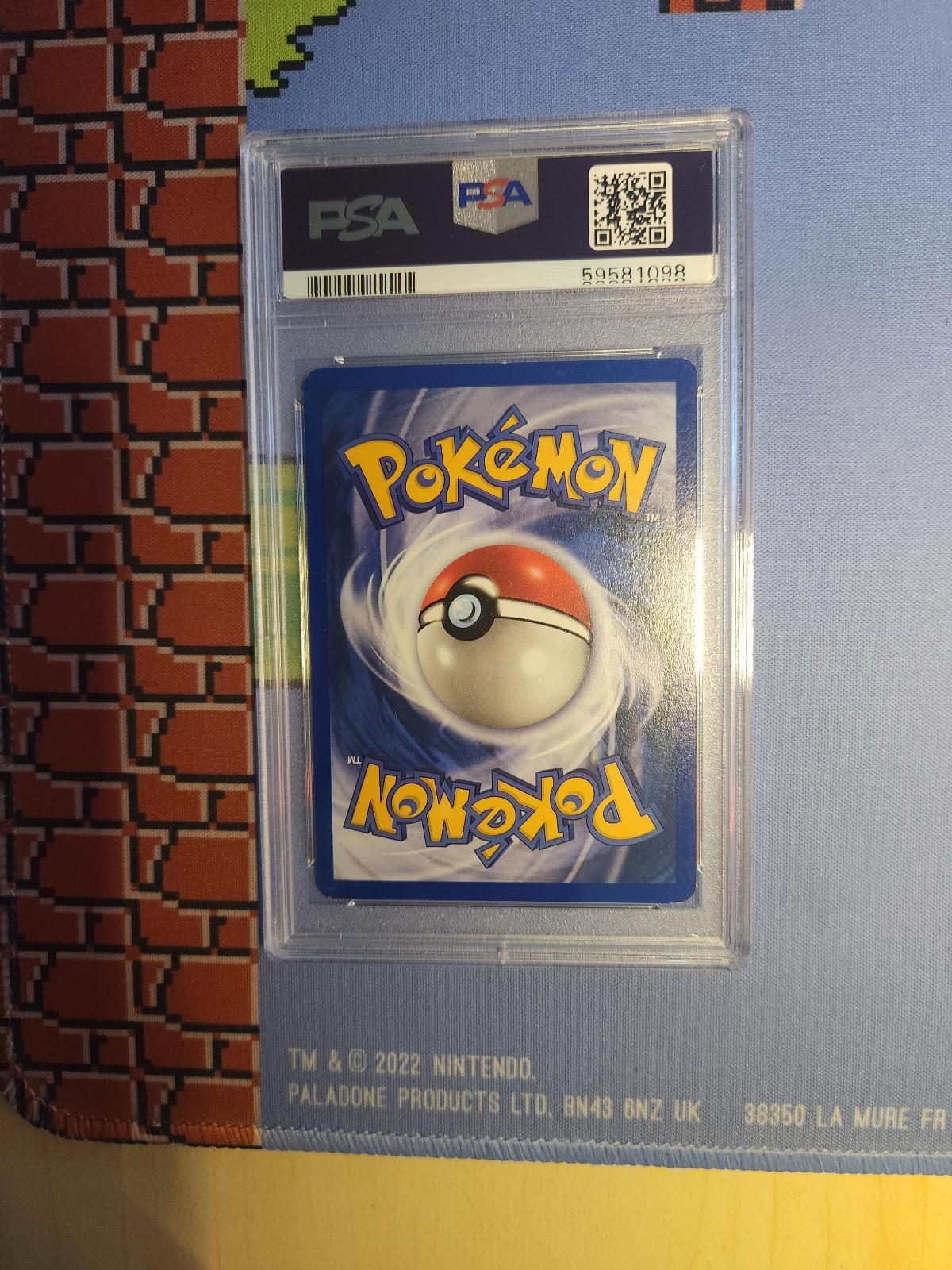 FIRE ENERGY 98/102 GAME POKEMON PSA 8
