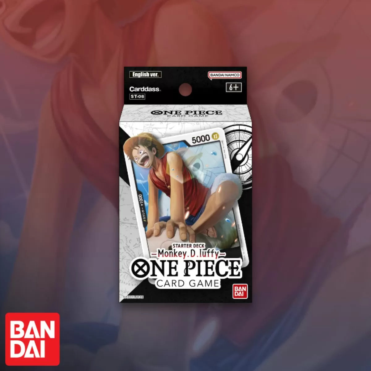 One Piece Card Game Monkey D Luffy Starter Deck 8 English