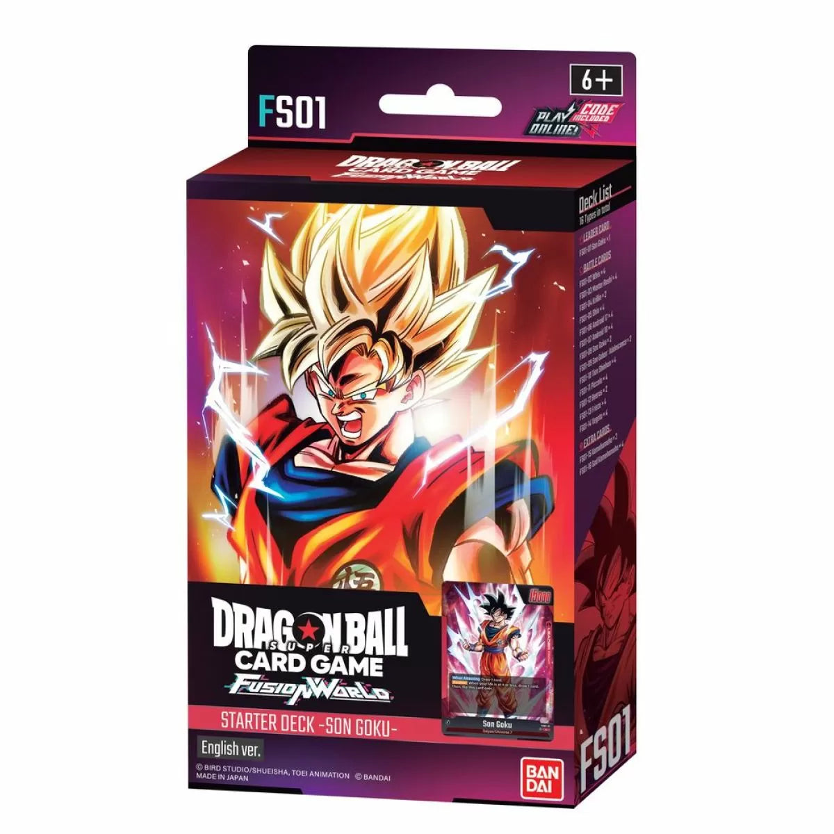 Dragon Ball Super Card Game Fusion World Goku Starter Deck