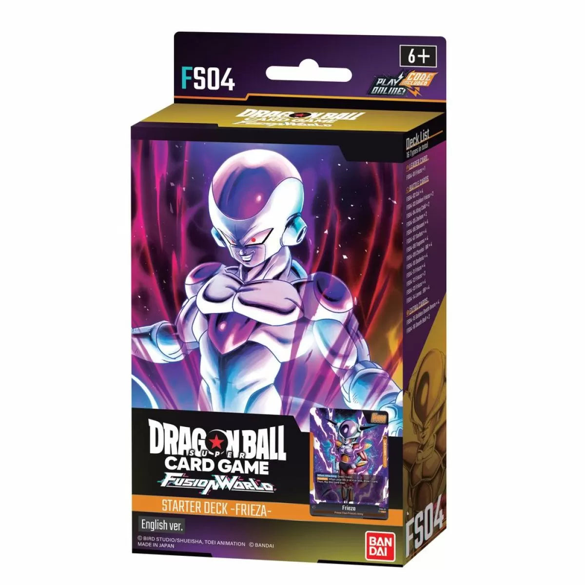 Dragon Ball Super Card Game Fusion World Frieza Starter Deck