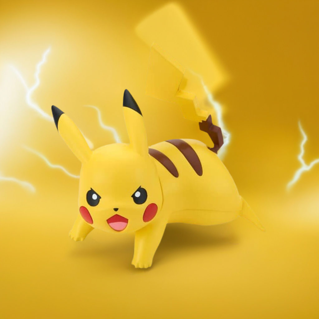 Battle Pose Pikachu Pokémon Model Kit