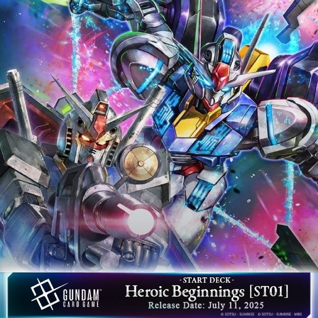 Gundam Card Game: Starter Deck– Heroic Beginnings [ST01]