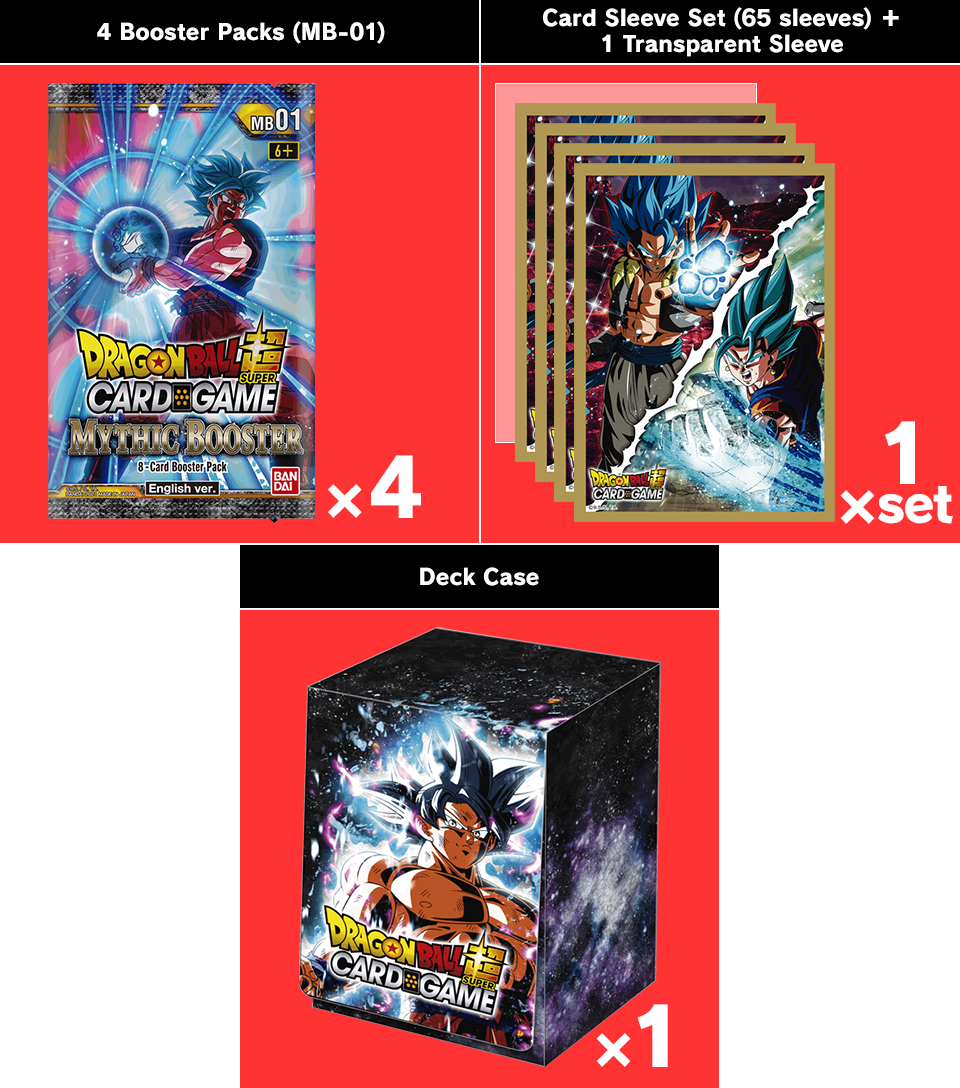 Dragon Ball Super Card Game Mythic Booster Gift Collection Display (GC-01)