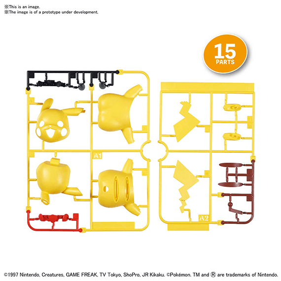 Pikachu Pokémon Model Kit