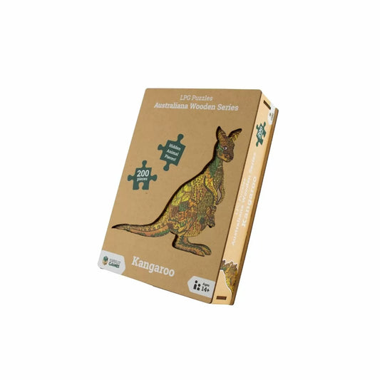 Wooden Kangaroo Puzzle