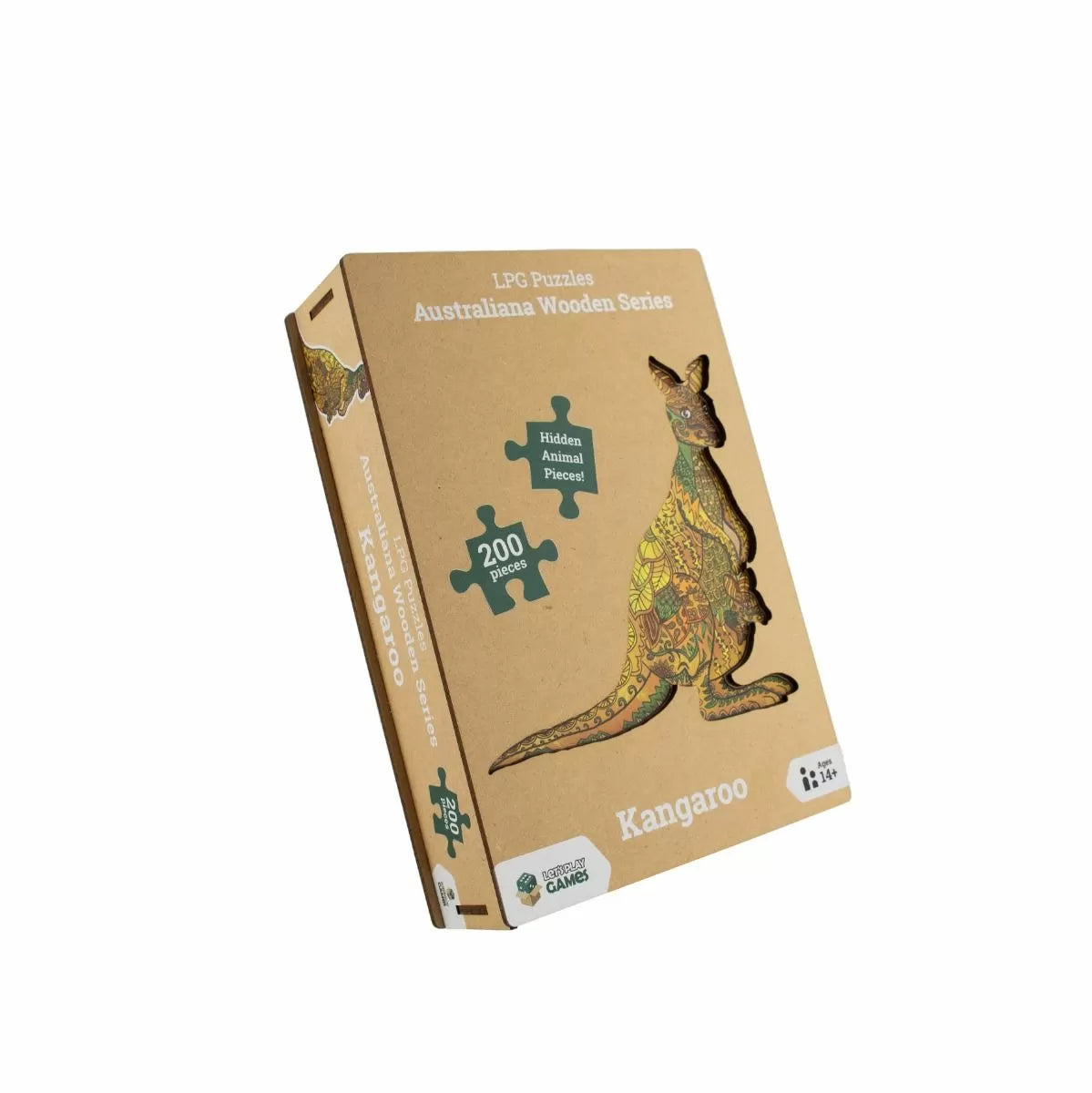 Wooden Kangaroo Puzzle