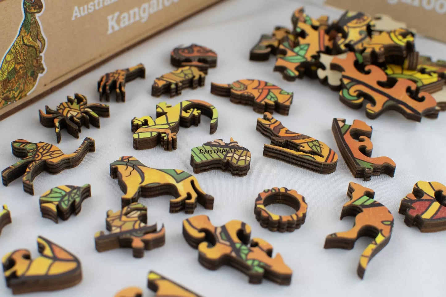 Wooden Kangaroo Puzzle