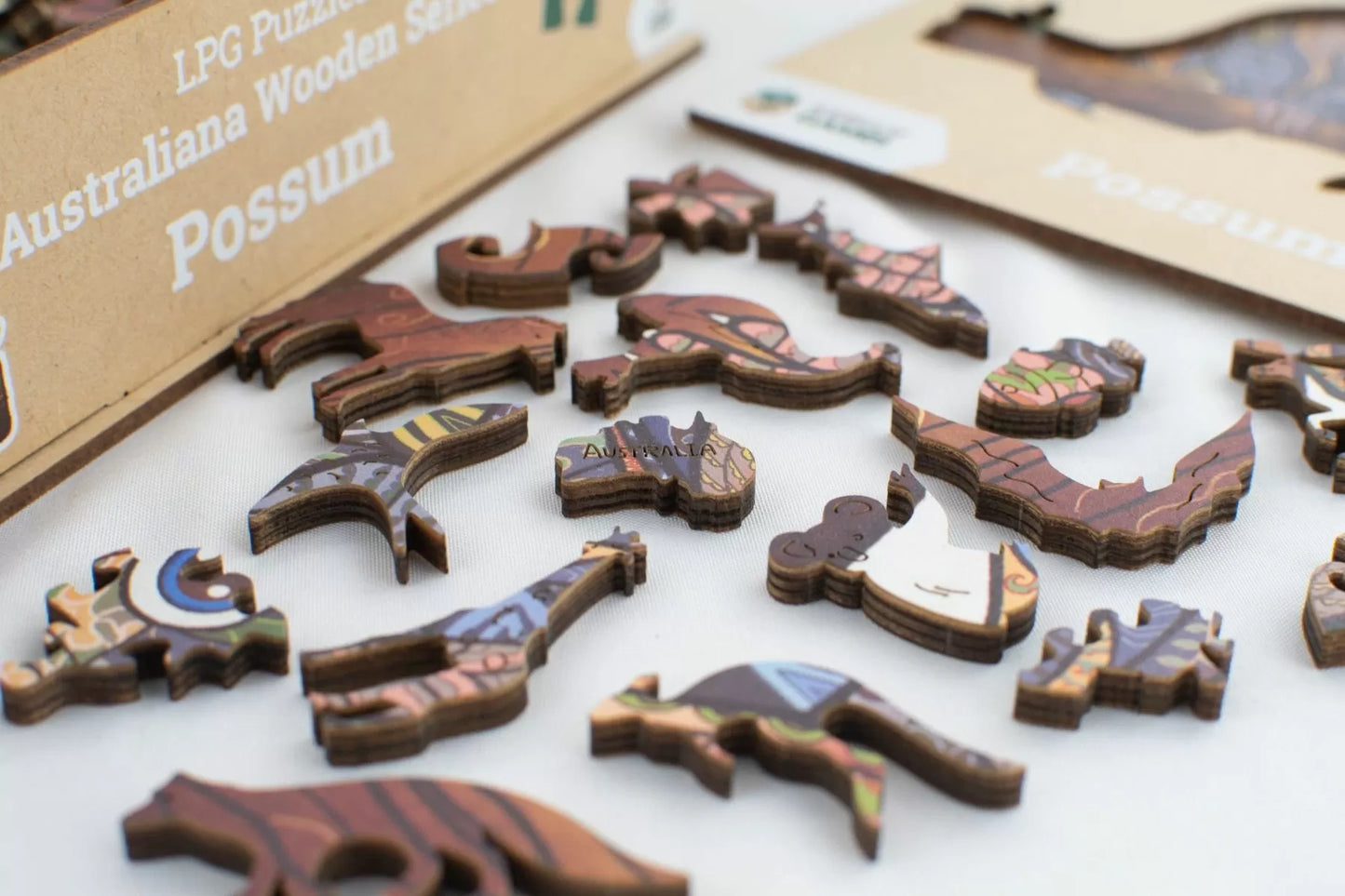 Wooden Possum Puzzle