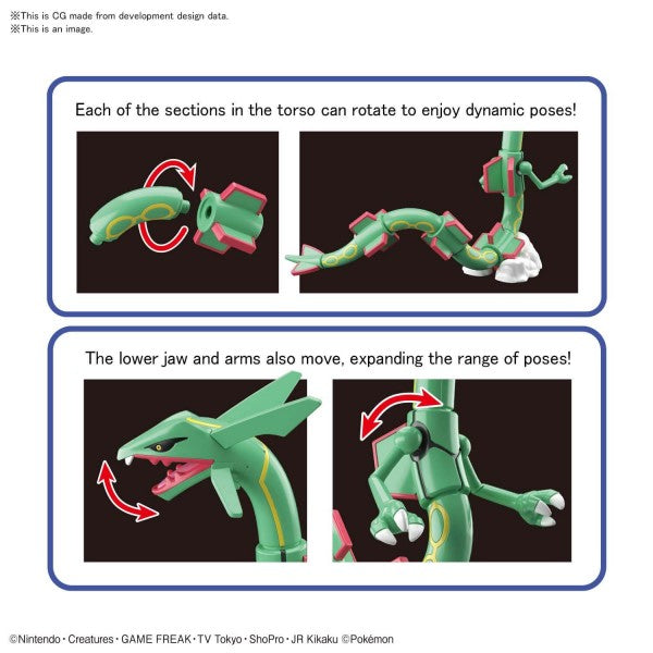 Pokémon Rayquaza Model Kit