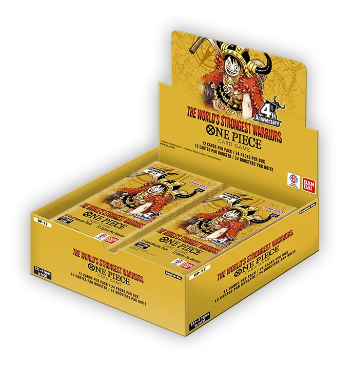 One Piece OP-17 The World's Strongest Warriors Booster Box