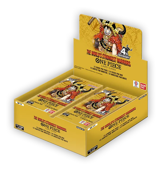 One Piece OP-17 The World's Strongest Warriors Booster Box
