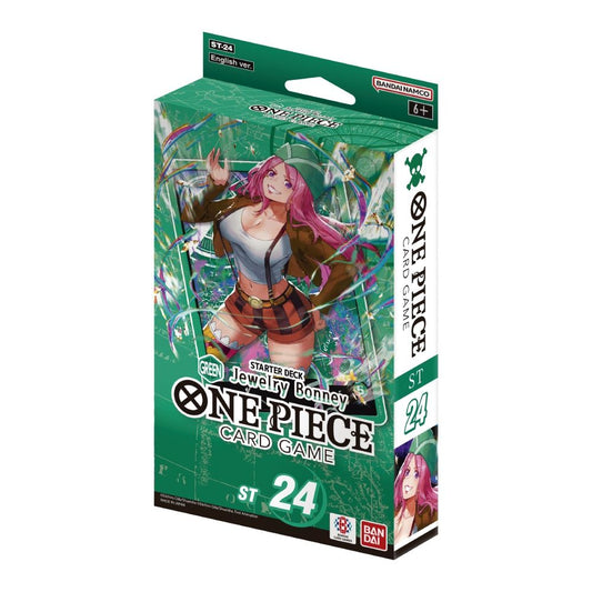 One Piece Card Game Starter Deck ST-24 GREEN Jewelry Bonney