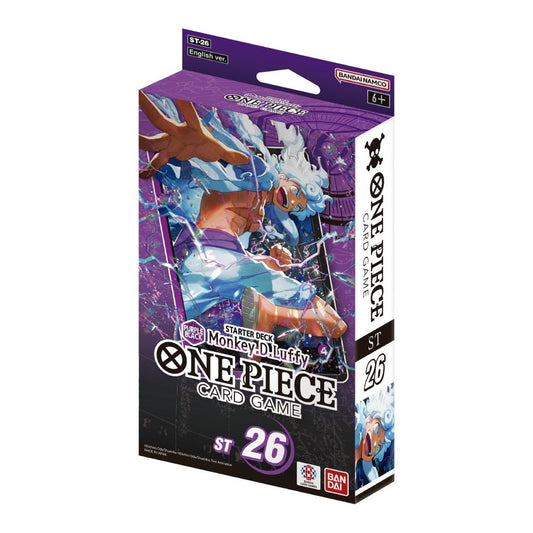 One Piece Card Game Starter Deck ST-26 PURPLE-BLACK Monkey D Luffy