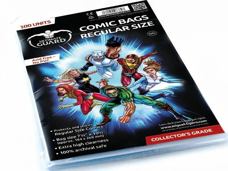 Ultimate Guard Comic Bags Regular Size (100)