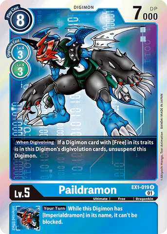 EX1-019 Paildramon Single