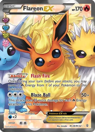 Generations Flareon EX Full Art