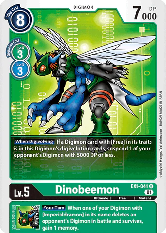 EX1-041 DinoBeemon Single