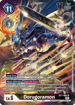 BT7-065 Alt Art Dorugoramon Single