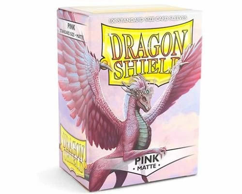 Dragon Shield Sleeves Pink Matte - 100