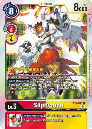 BT8-015 Pre-Release Silphymon Single