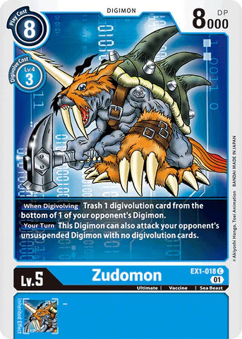 EX1-018 Zudomon Single