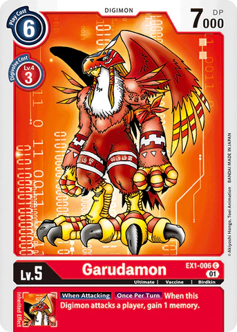 EX1-006 Garudamon Single