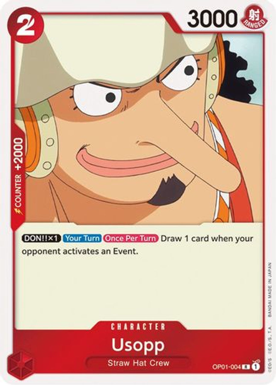 OP01-004 Usopp Single