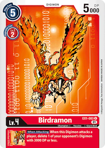 EX1-003 Birdamon Single