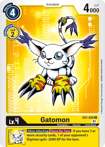 EX1-026 Gatomon Single