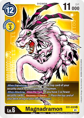 EX1-032 Magnadramon Single