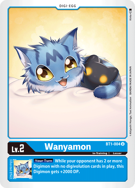 BT1-004 Wanyamon Single