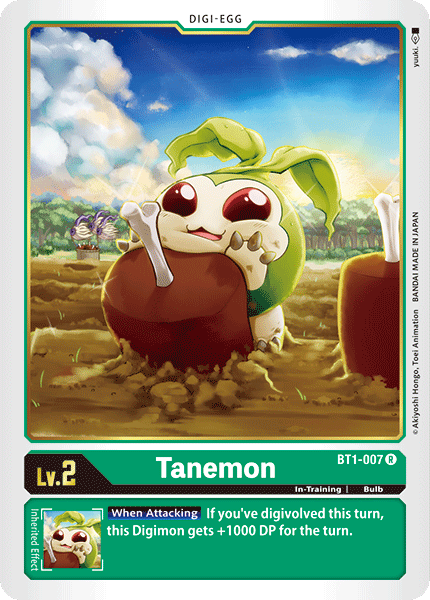 BT1-007 Tanemon Single