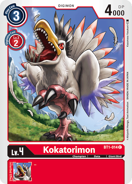 BT1-014 Kokatorimon Single