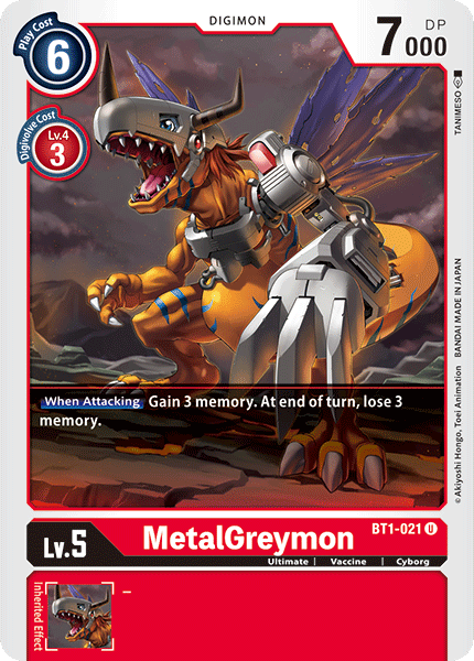 BT1-021 MetalGreymon Single