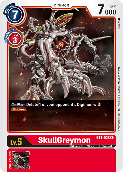 BT1-023 SkullGreymon Single