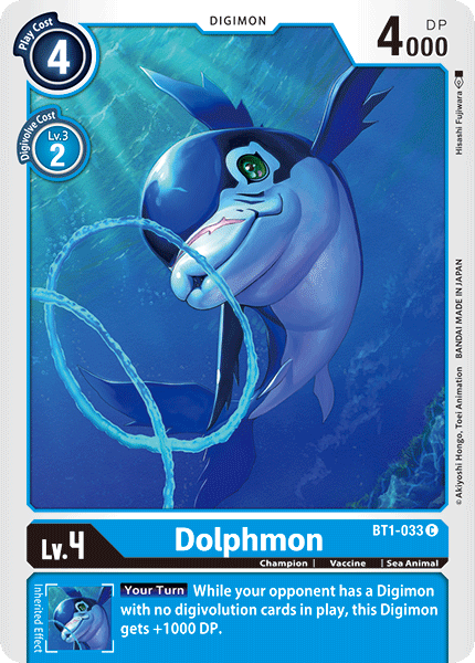 BT1-033 Dolphmon Single