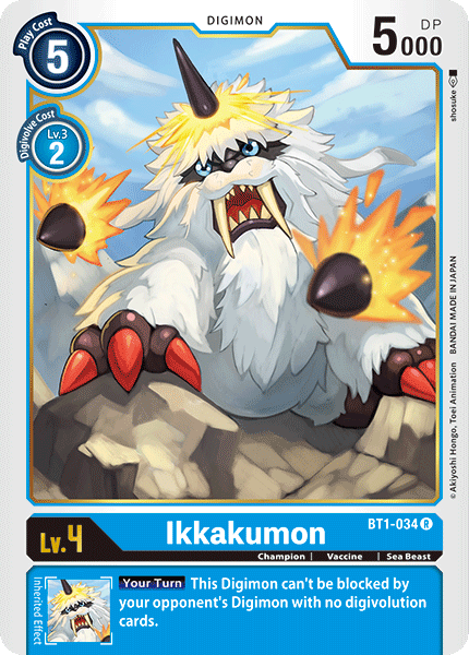 BT1-034 Ikkakumon Single