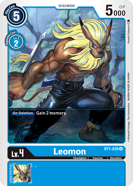 BT1-035 Leomon Single