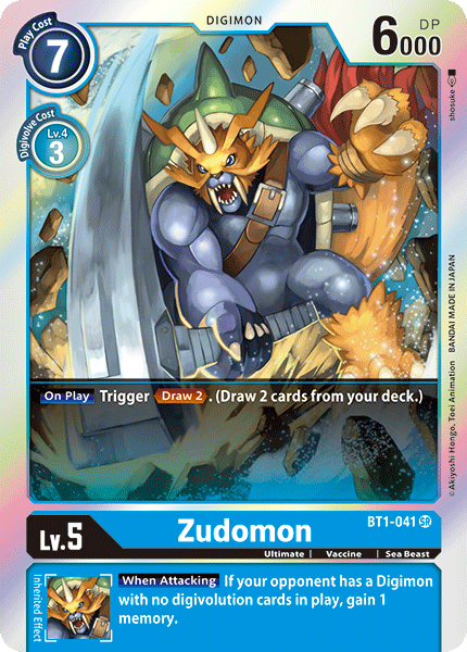 BT1-041 Zudomon Single