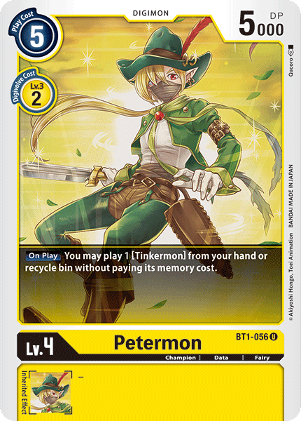 BT1-056 Petermon Single