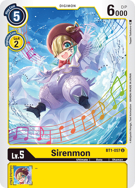 BT1-057 Sirenmon Single