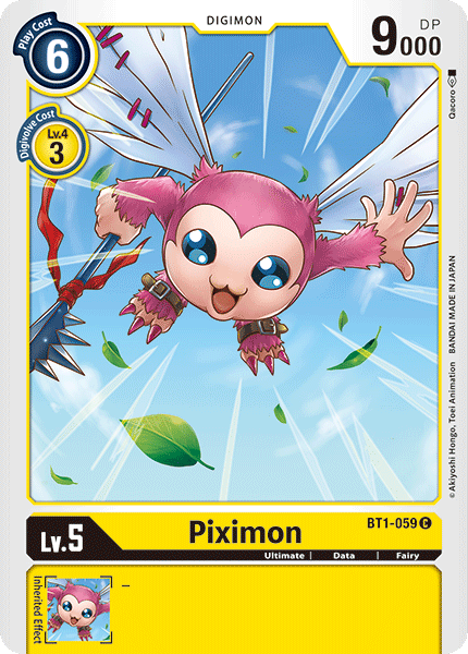 BT1-059 Piximon Single