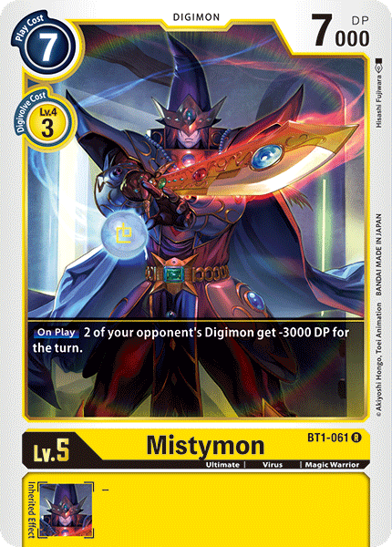 BT1-061 Mistymon Single