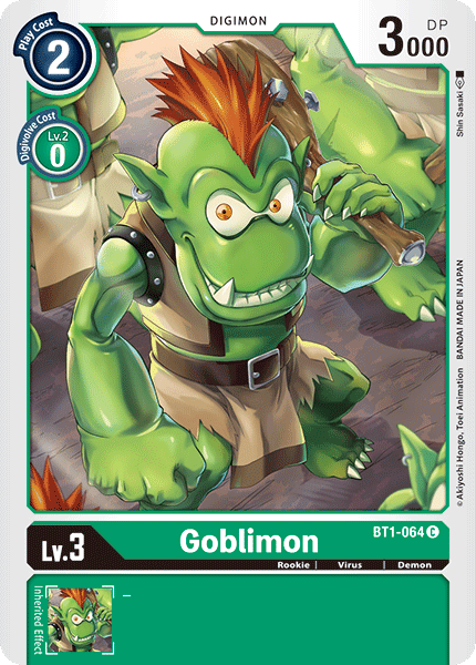 BT1-064 Goblimon Single