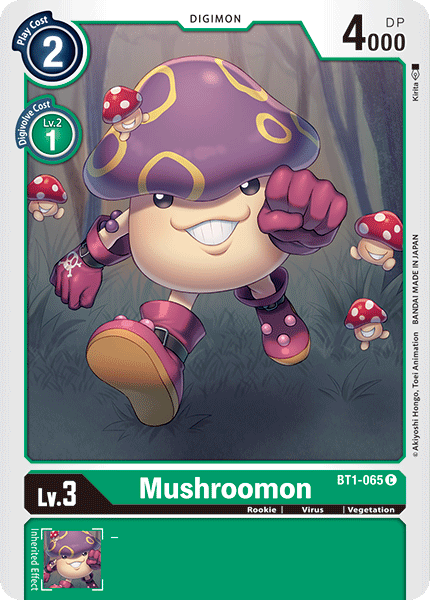 BT1-065 Mushroomon Single