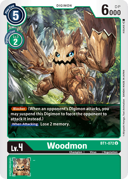 BT1-072 Woodmon Single