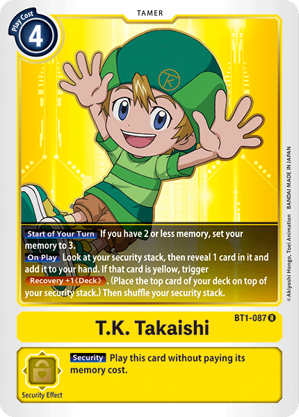 BT1-087 T.K. Takaishi Single